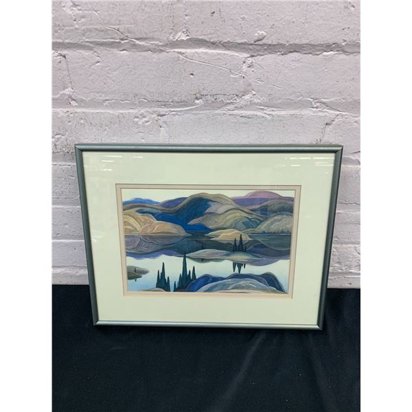 Framed Art Print Landscape 14" x 11"