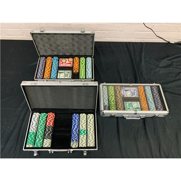 3 Poker Sets