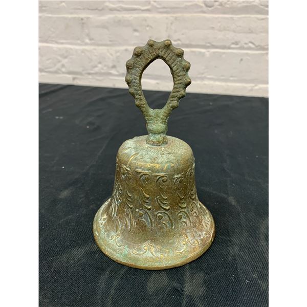 Antique Mexican Mission Church Bell, Bronze
