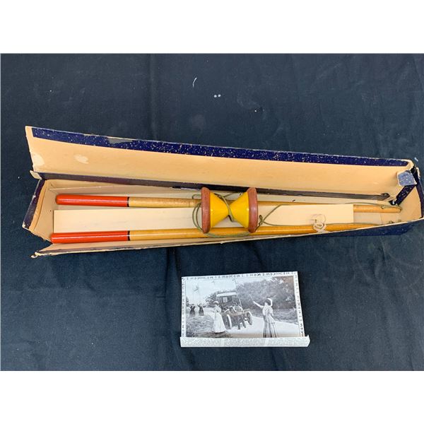 Vintage Diabolo Game The Hiker MFG Co Victoria BC