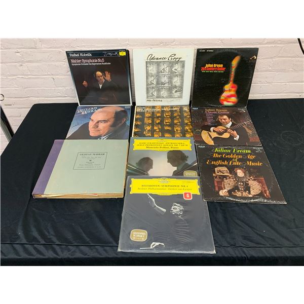 Lot of 10 Vinyl Records LPs Classical / Orchestra Big Band, Guitar, etc