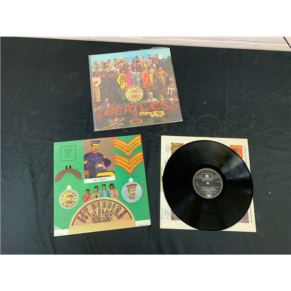 Swedish Pressing of Sgt Pepper The Beatles Vinyl Record Album Parlophone