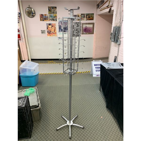 Spinning Metal Display Wire Rack 69" tall