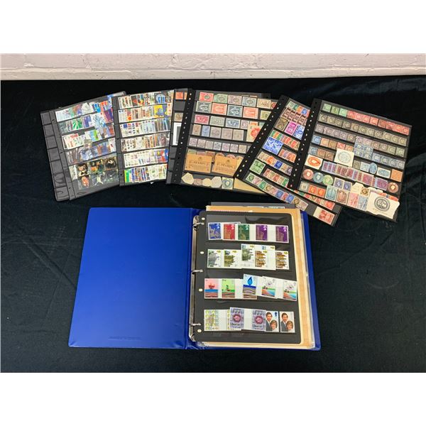 Binder of Stamps UK / England / UN, etc