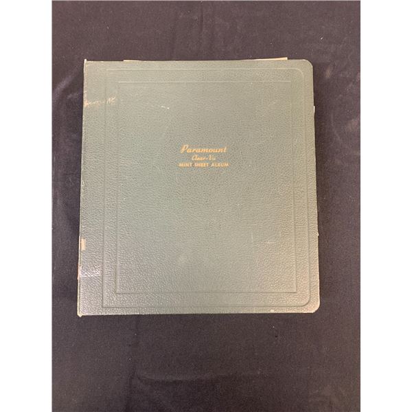 Binder of Large Blocks of World Stamps