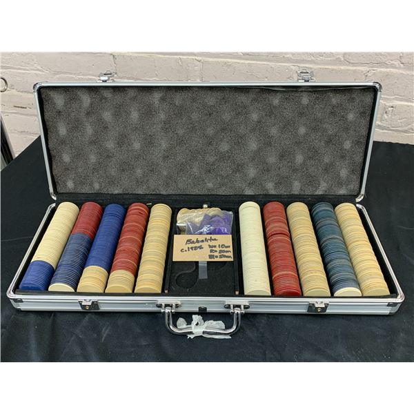 Antique 1925 Bakelite Poker Set