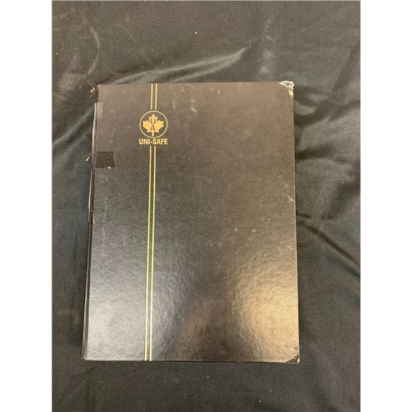 Binder of Vintage Used Canadian Stamps