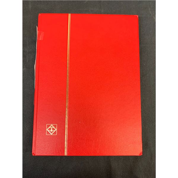 Binder of Vintage Used Canadian Stamps