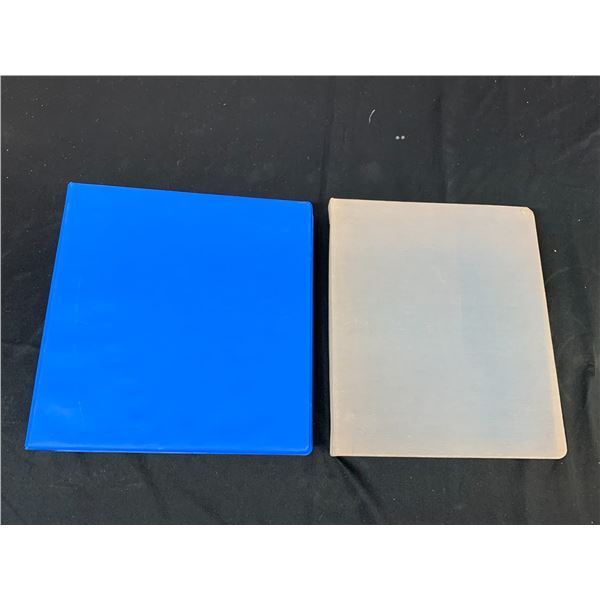 2 Binders of World Stamps Vintage