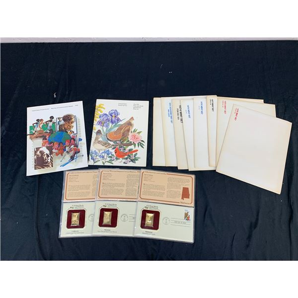 United States Mint Sets 1973-78, US State Birds and Flowers