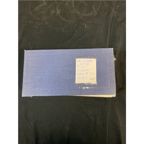 Binder of Vintage Israel Envelopes