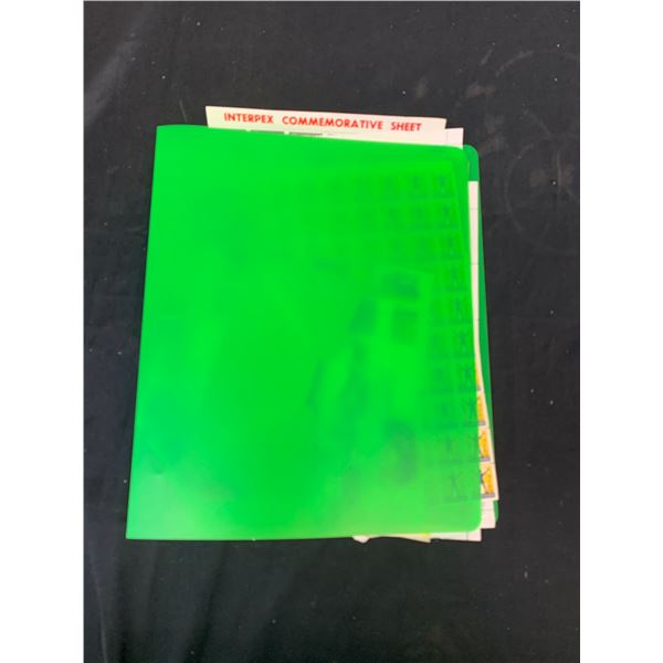 Booklet of Stamp Sheets