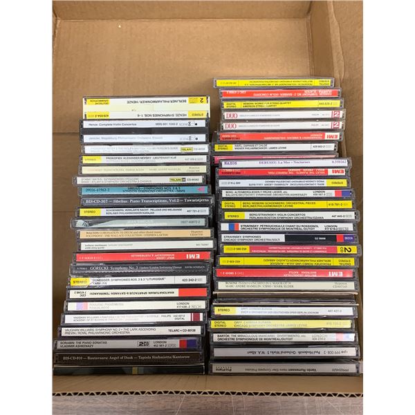 Lot of 45+ CDs Classical, Orchestra Big Band