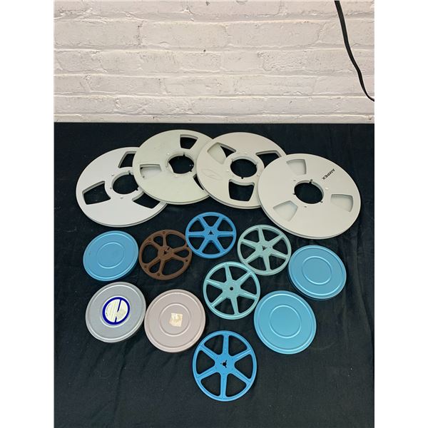 Film Reel Empty Canisters