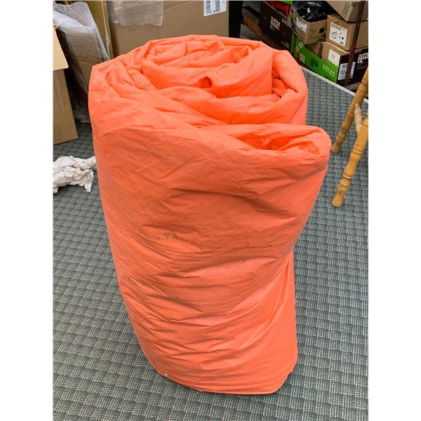 LARGE Orange Insulated Tarp