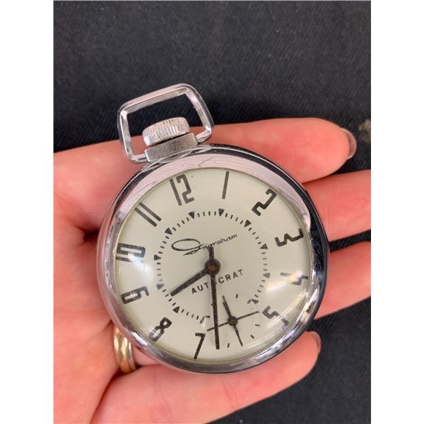 Ingraham Autocrat Pocket Watch *working*