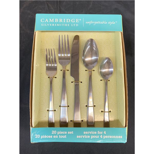 Cambridge 20pc Cutlery Flatware Set