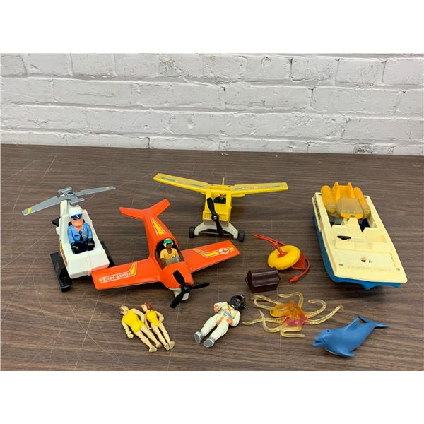 Fisher Price Adventure People / Little People, Deep Sea Diver, Pilots