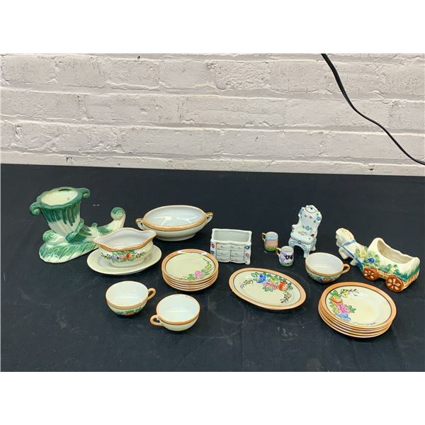 20pcs Made in Occupied / Japan Kids Tea Set
