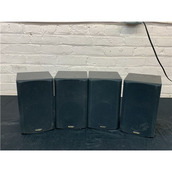 4pcs Paradigm Bookshelf Speakers