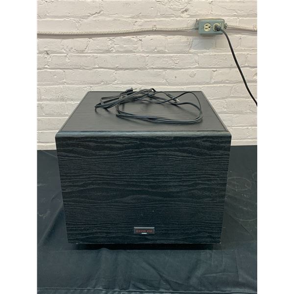 David 250 D-Box Subwoofer SBX