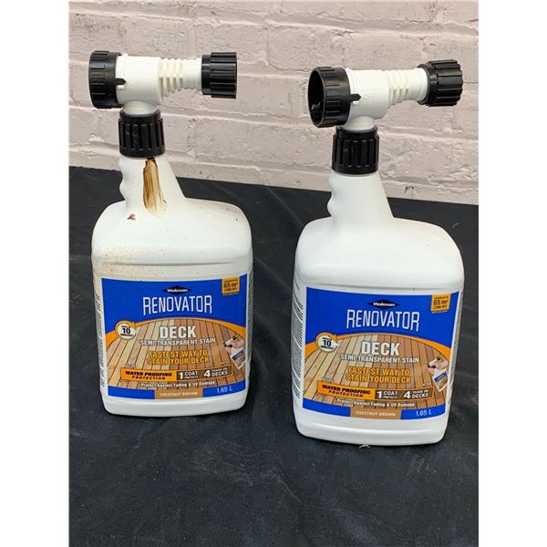 Lot of 2 Semi Transparent Deck Stains