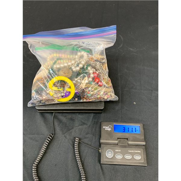 3lbs of Assorted Costume Jewellery (for crafting)
