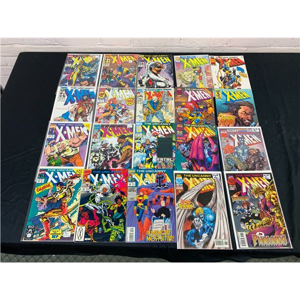 Lot of 20 The Uncanny X-Men Comic Books