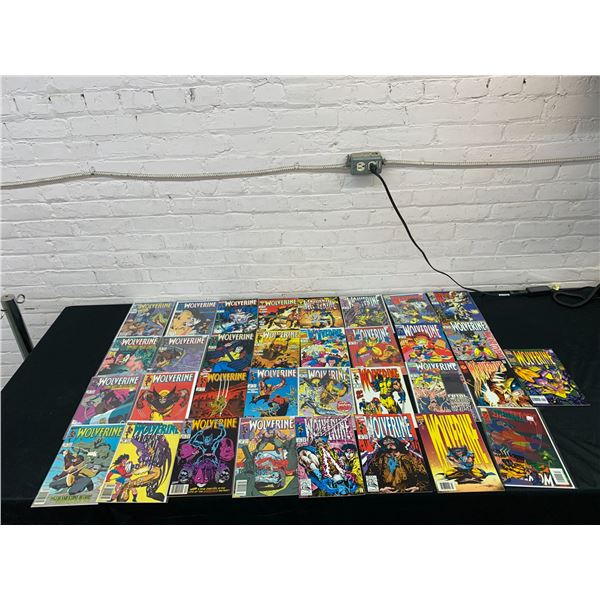 Lot of 33 Vintage Wolverine Comic Books