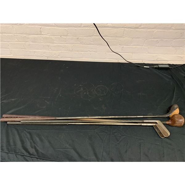 Lot of 5 Golf Clubs