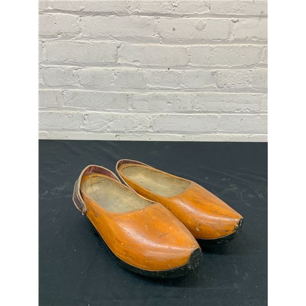 Wooden Clogs 12"