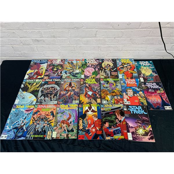 Lot of 20 Star Trek Comic Books