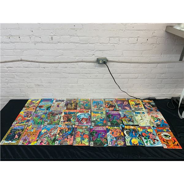 Lot of 30 Mostly DC Arion Comic Books some Amethyst, Vintage