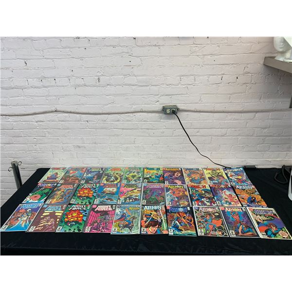 Lot of 30 Vintage Comic Books Arion and Night Force