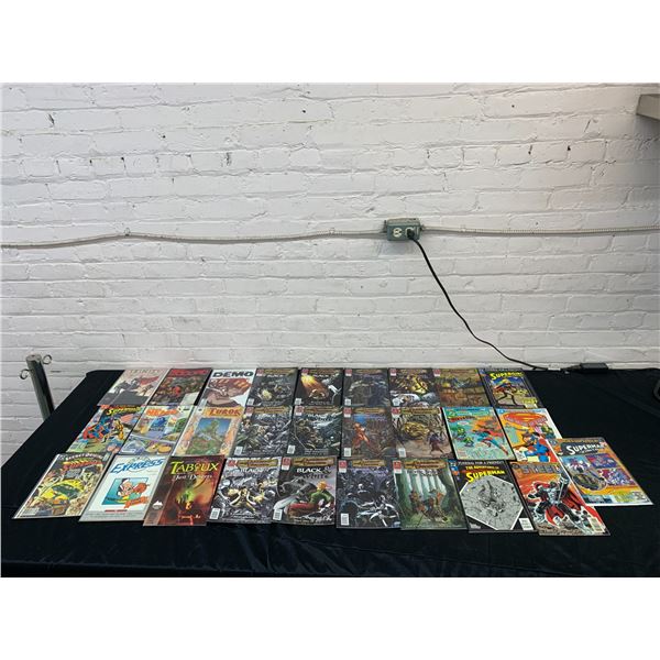 Lot of 28 Comic Books Dungeons and Dragons, Superman, Turok, Etc