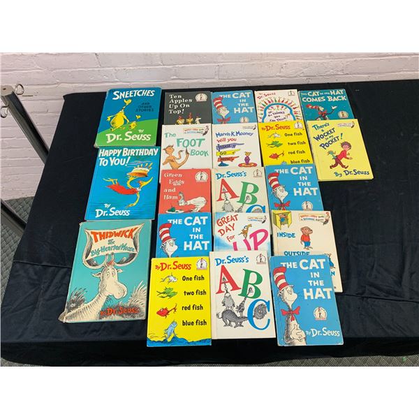 Lot of 20 Dr Seuss Books
