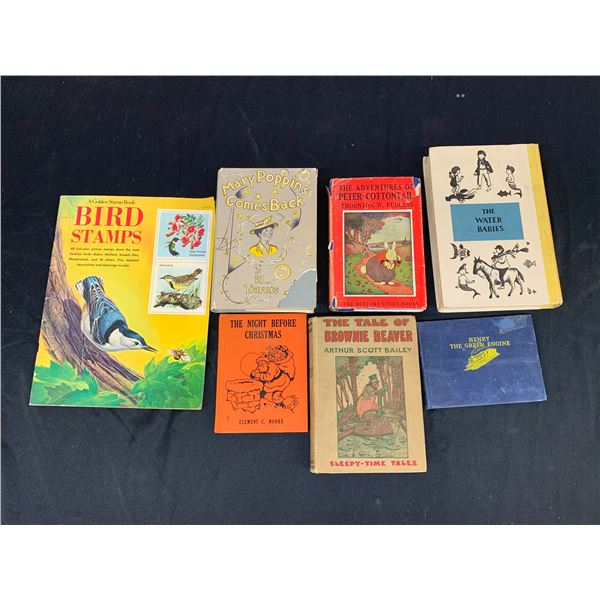 Lot of 7 Vintage Story Books