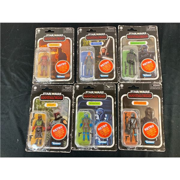 Lot of 6 The Mandalorian Packaged Action Figures Kenner 2022