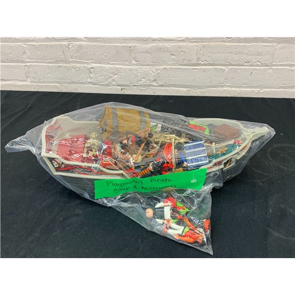 Playmobil Pirate Ship & Accessories Bundle