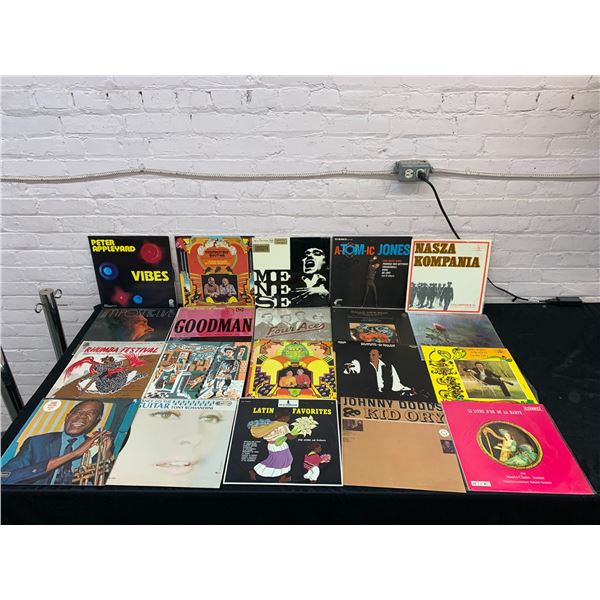 Lot of 20 Vinyl Records LPs Nasza Kompania, Johnny Dodo's Atomic Jones, Goodman, Easy Listening