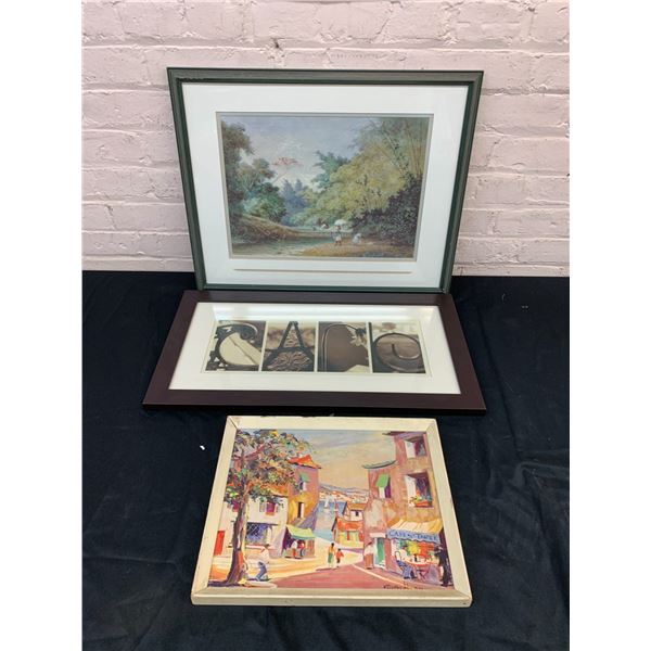 Lot of 3 Wall Art Prints