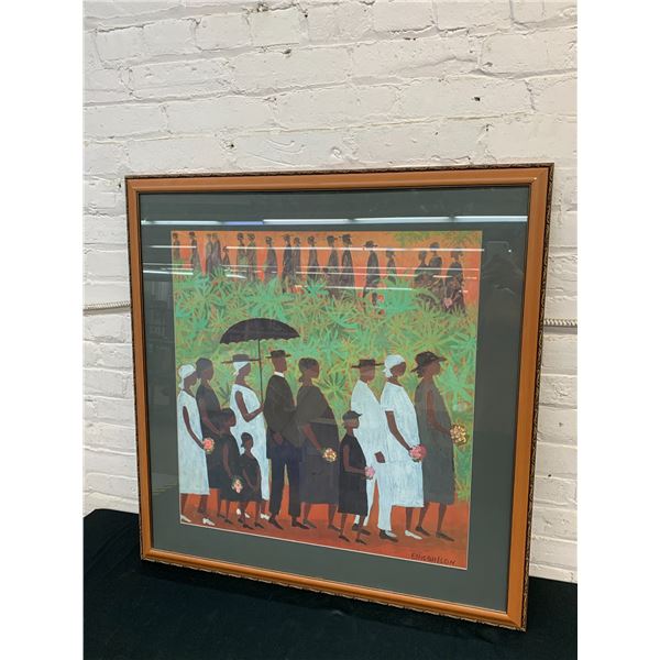 Ellis Wilson Framed Art Print 32" x 33"