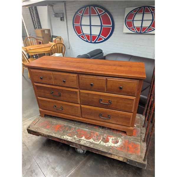 Standard Furniture Double 6 Drawer Dresser Katy Ireland Mission Style Collection