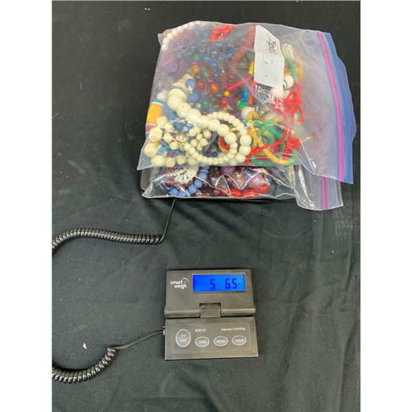 5lbs of Estate Costume Jewellery Mostly Beaded Necklaces