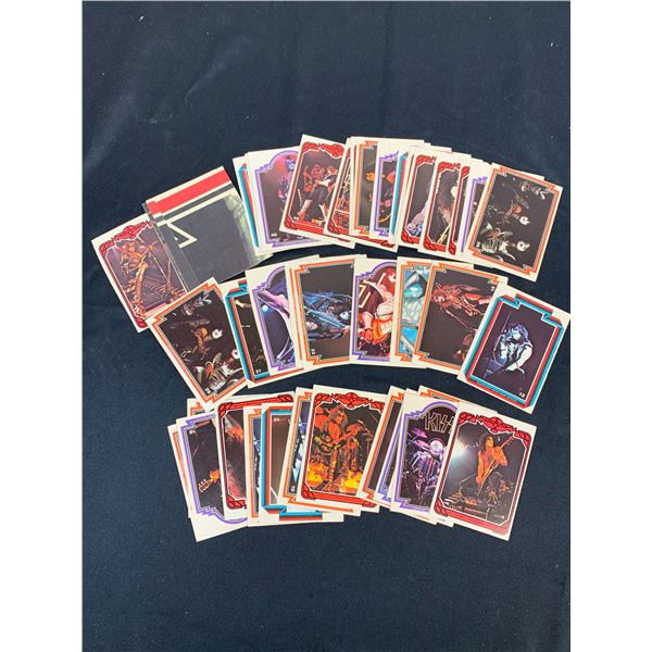 Aucoin MGT 1978 by AGRM With KISS 48 Cards, Incomplete Set