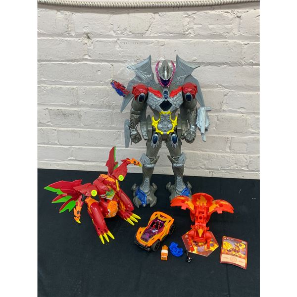 Power Rangers Light and Sound Action Figure, Beyblade Dragons, etc