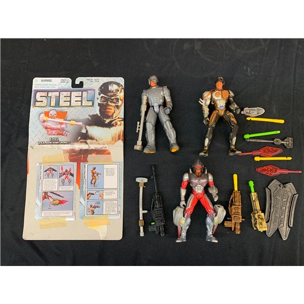 Kenner 1997 STEEL Action Figures & Accessories, Cardback