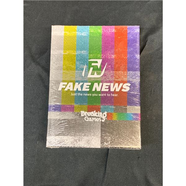Fake News Breaking Games SEALED Tabletop Game