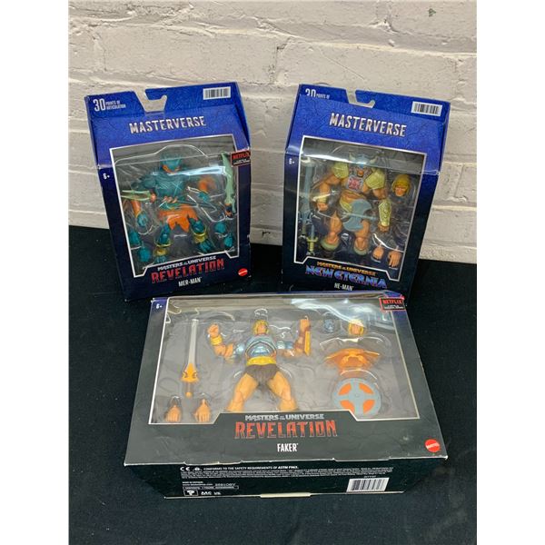 Masterverse Masters of the Universe Action Figures Revelation and New Eternia NEW