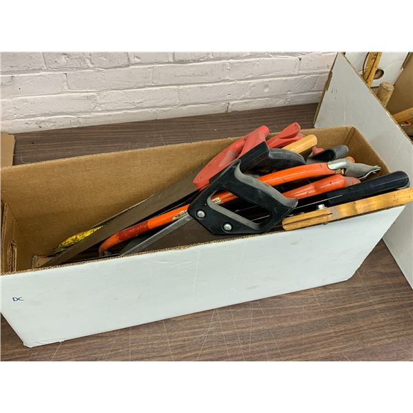 Box of Hand Saws
